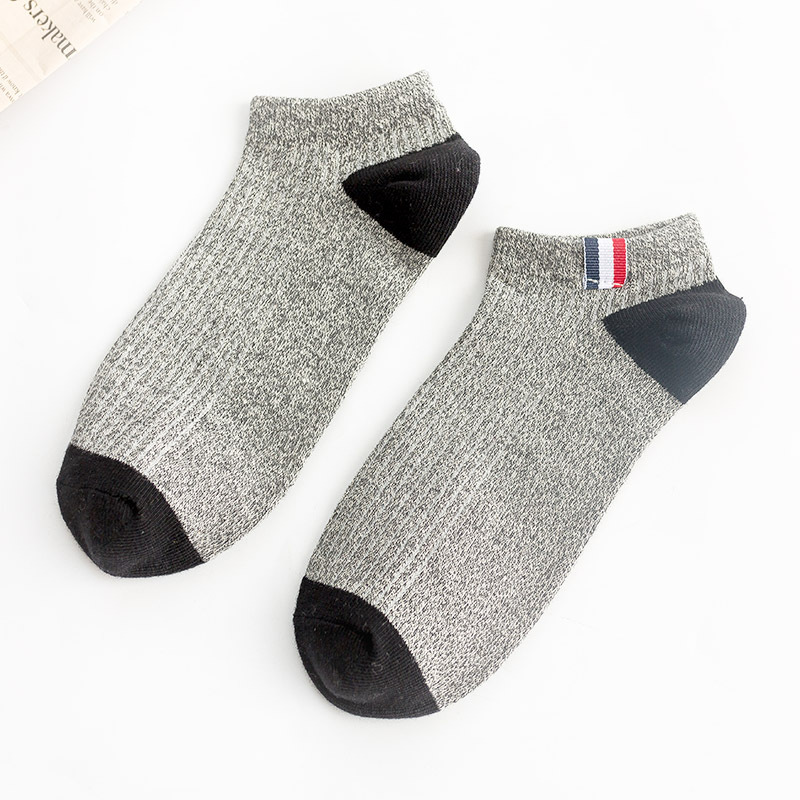 Socks Male Fashion Spell Color Flag Cloth Standard Men